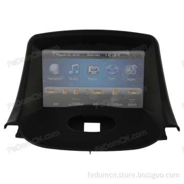 Radio DVD GPS Navigation Stereo Autoradio Headunit for Peugeot 206 (C7086P2)